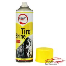 اسپری براق کننده و محافظ لاستیک پاور مدل Tire Shine